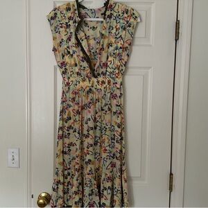 Zadig & Voltaire Colorful Butterfly Kids Dress